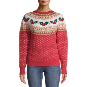 Holiday Time Women's Fair Isle Christmas Sweater Size XXL(20)